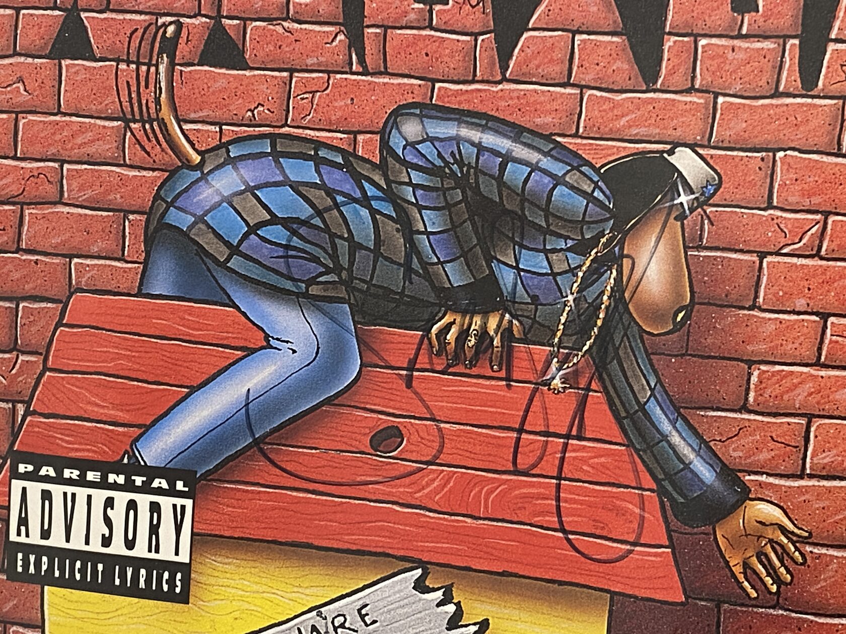Пластинка «Doggystyle» с автографом — Снуп Догг