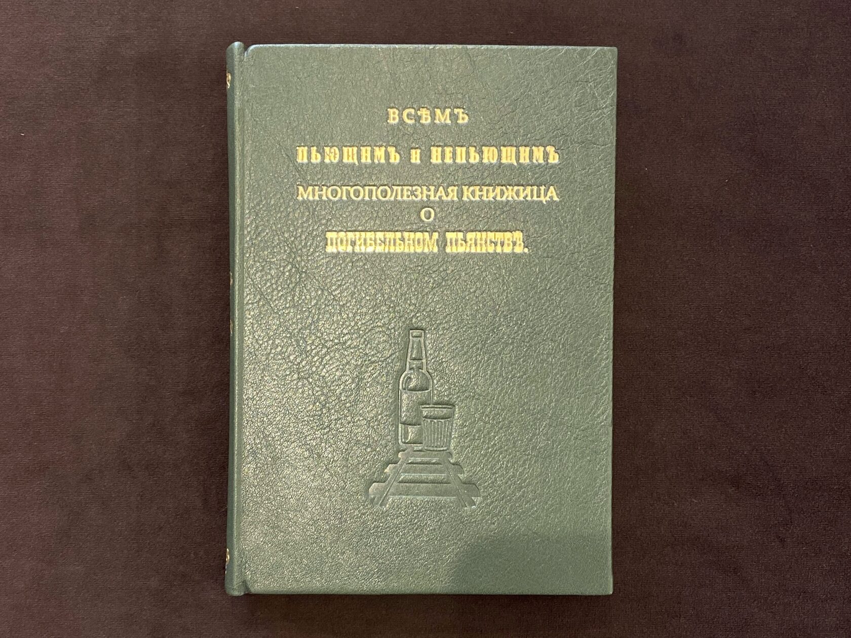 Книга, Свято-Троицкая Сергиева Лавра, 1896 год — Всем пьющим и непьющим многополезная книжица о погибельном пьянстве
