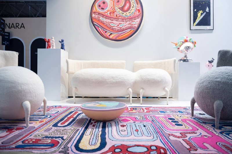 И снова к новостям Maison & Object. Посмотрим на стенд Тараса Желтышева и его бренда Yoomoota,… — фото 2