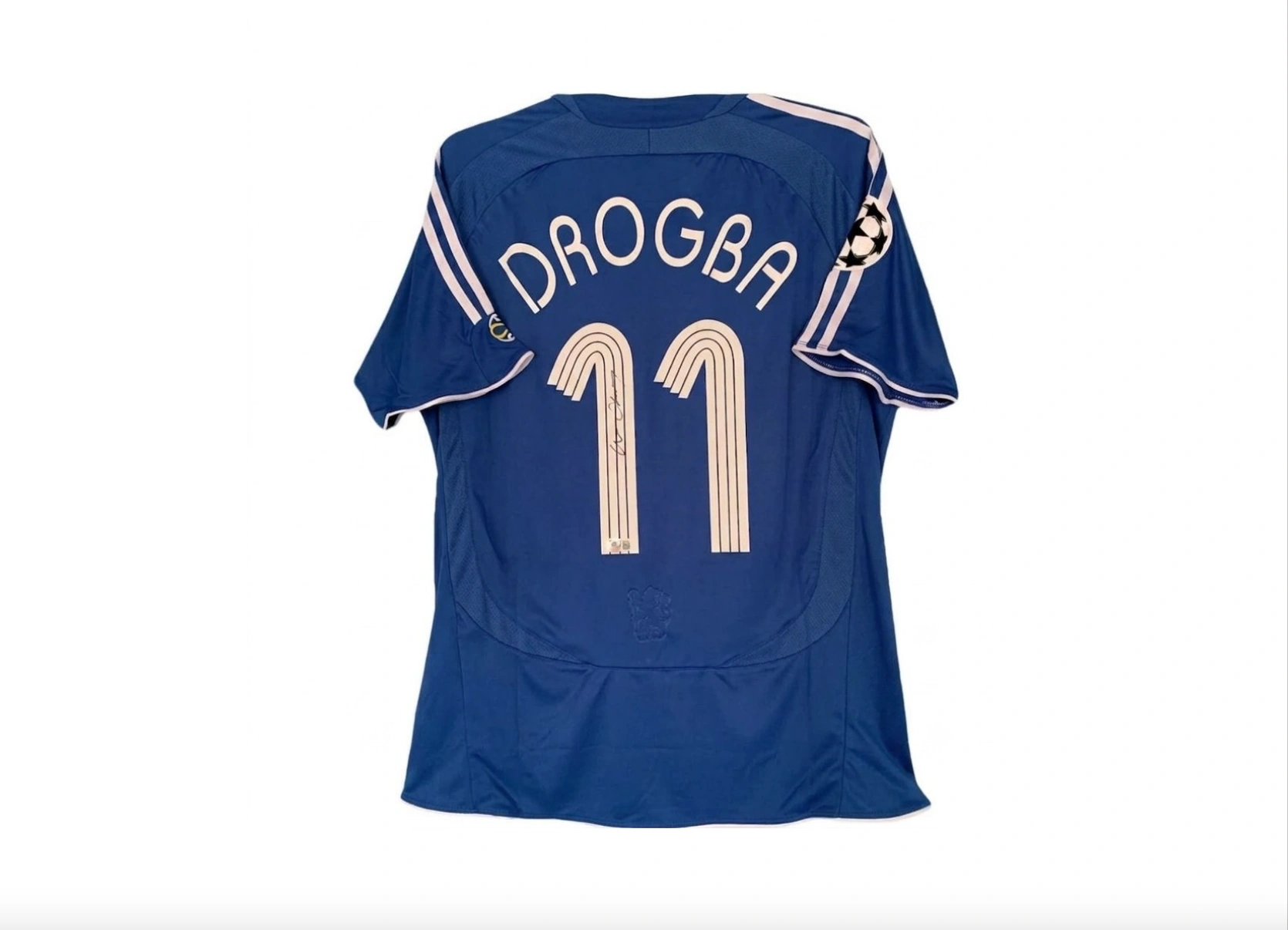 Chelsea Autographed Football Shirt — Didier Drogba — Chelsea Autographed Football Shirt
