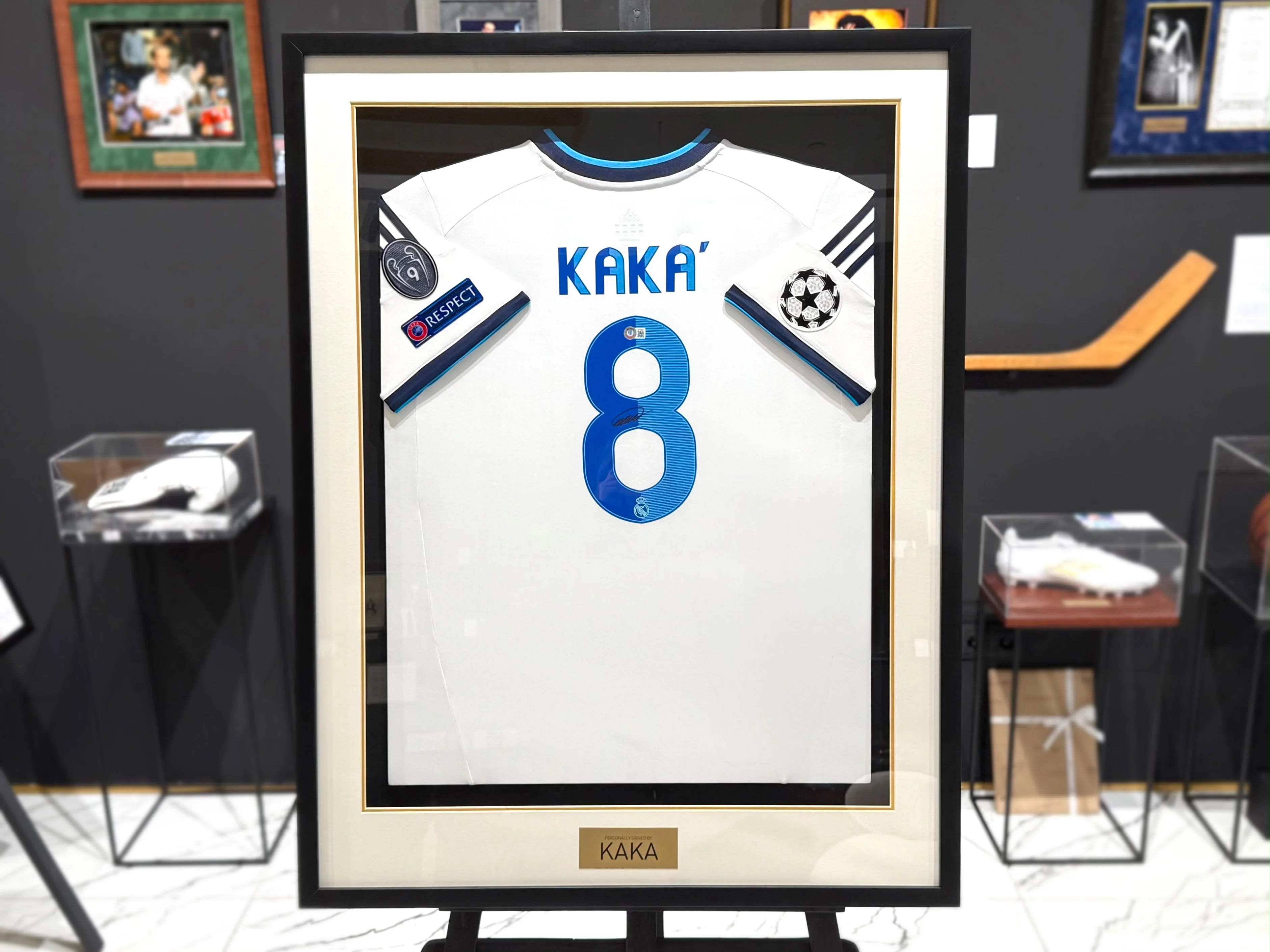 Kaka — Real Madrid FC Jersey with Autograph