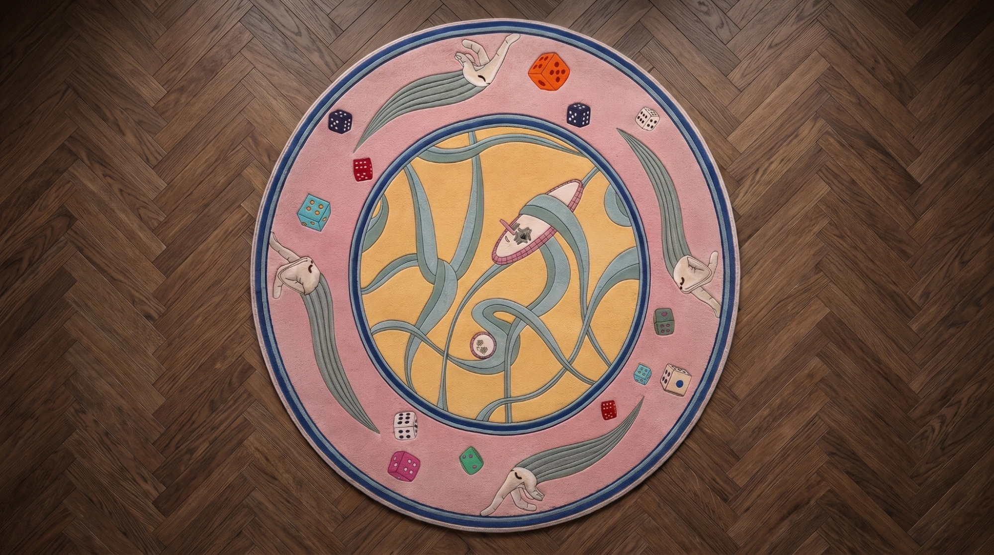 Carpet, Taras Zheltysev, Yoomoota Art Universe — Another Kingdom: Lucky Place — Carpet, Taras Zheltysev, Yoomoota Art Universe